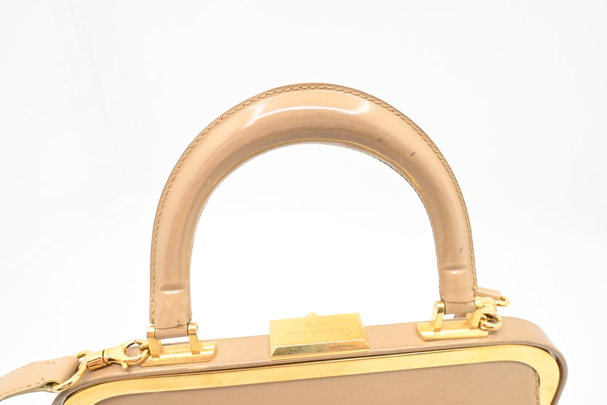 Dior 2-Way Bag in Beige Leather