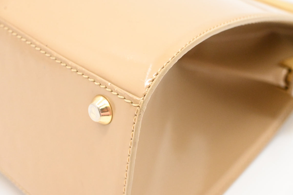 Dior 2-Way Bag in Beige Leather