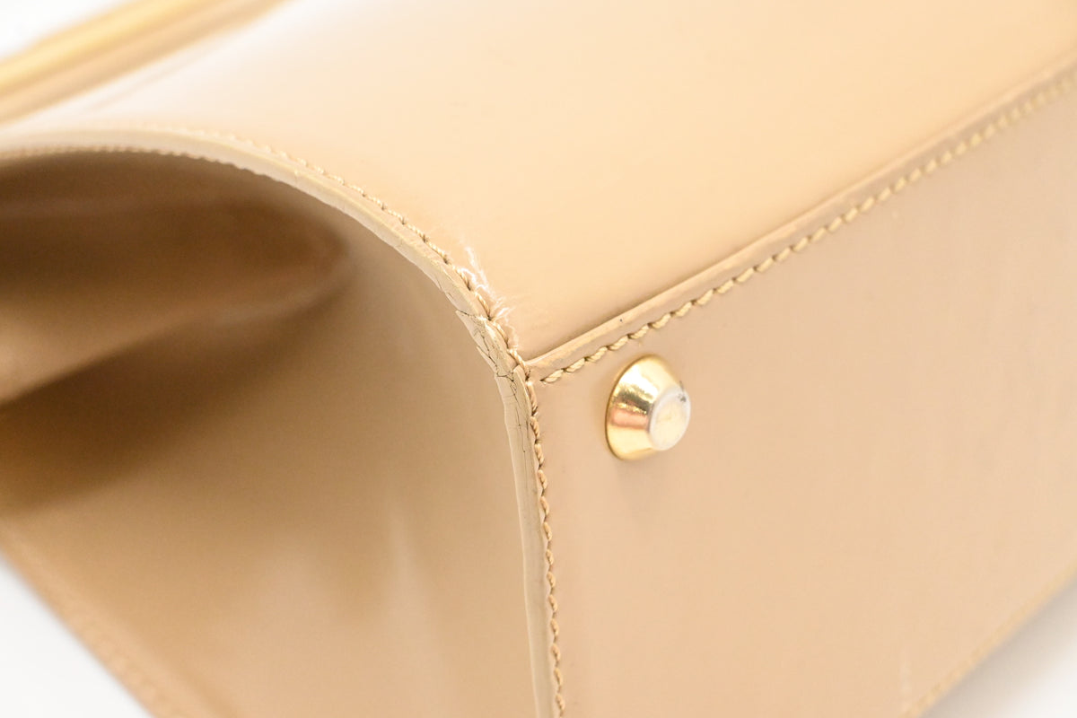 Dior 2-Way Bag in Beige Leather