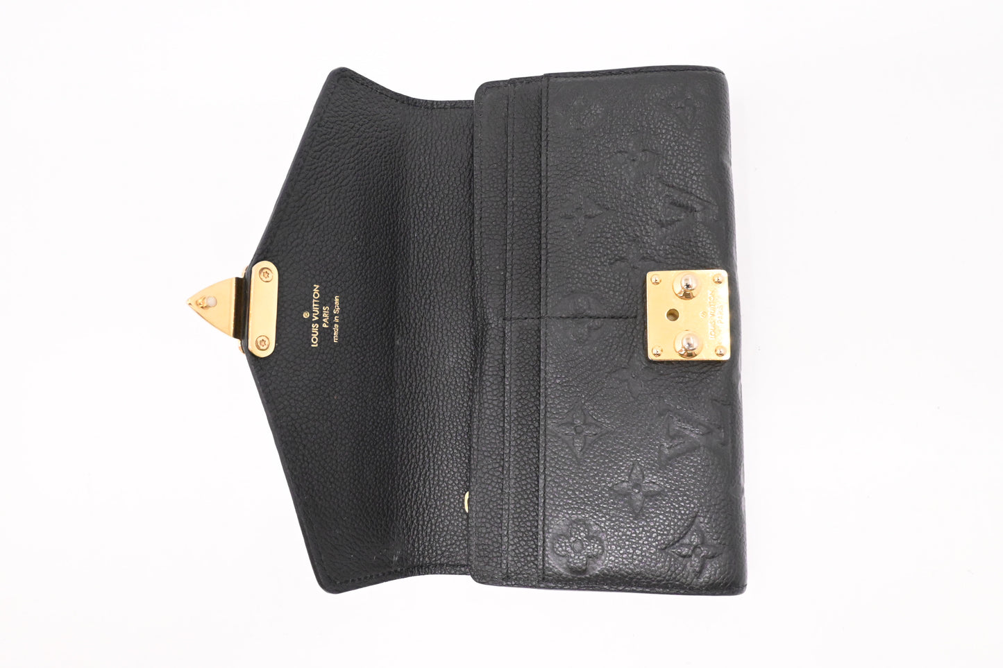 Louis Vuitton Metis Wallet in Black Empreinte Leather