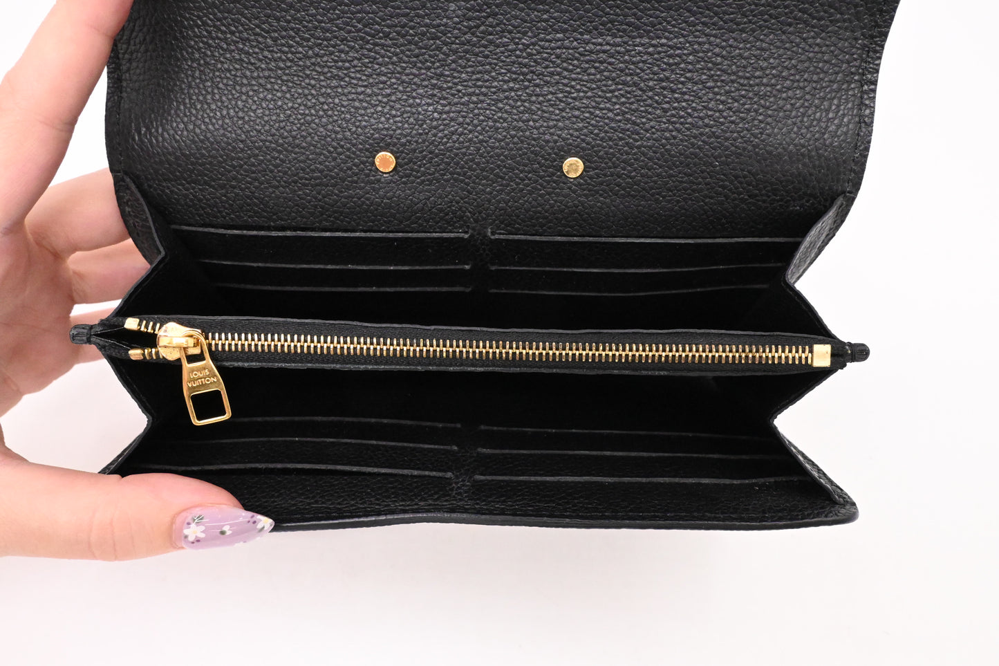 Louis Vuitton Metis Wallet in Black Empreinte Leather
