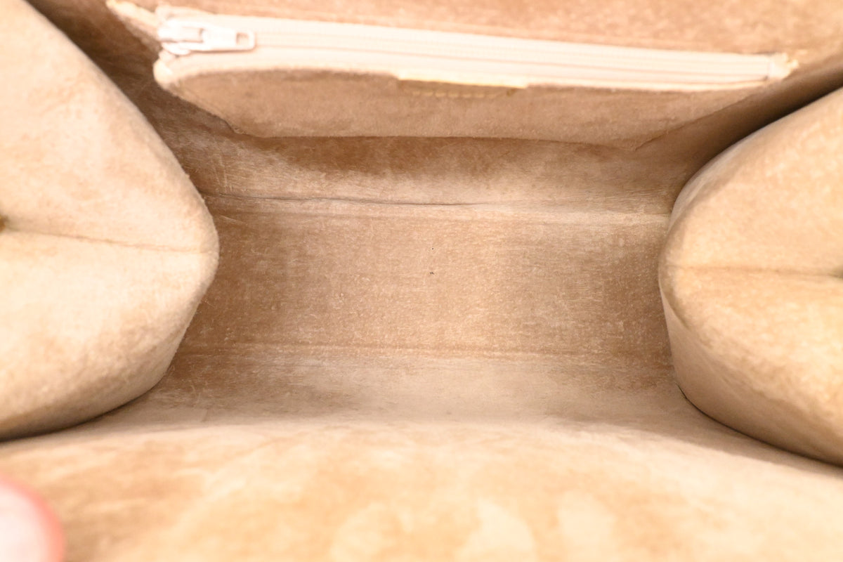 Dior 2-Way Bag in Beige Leather