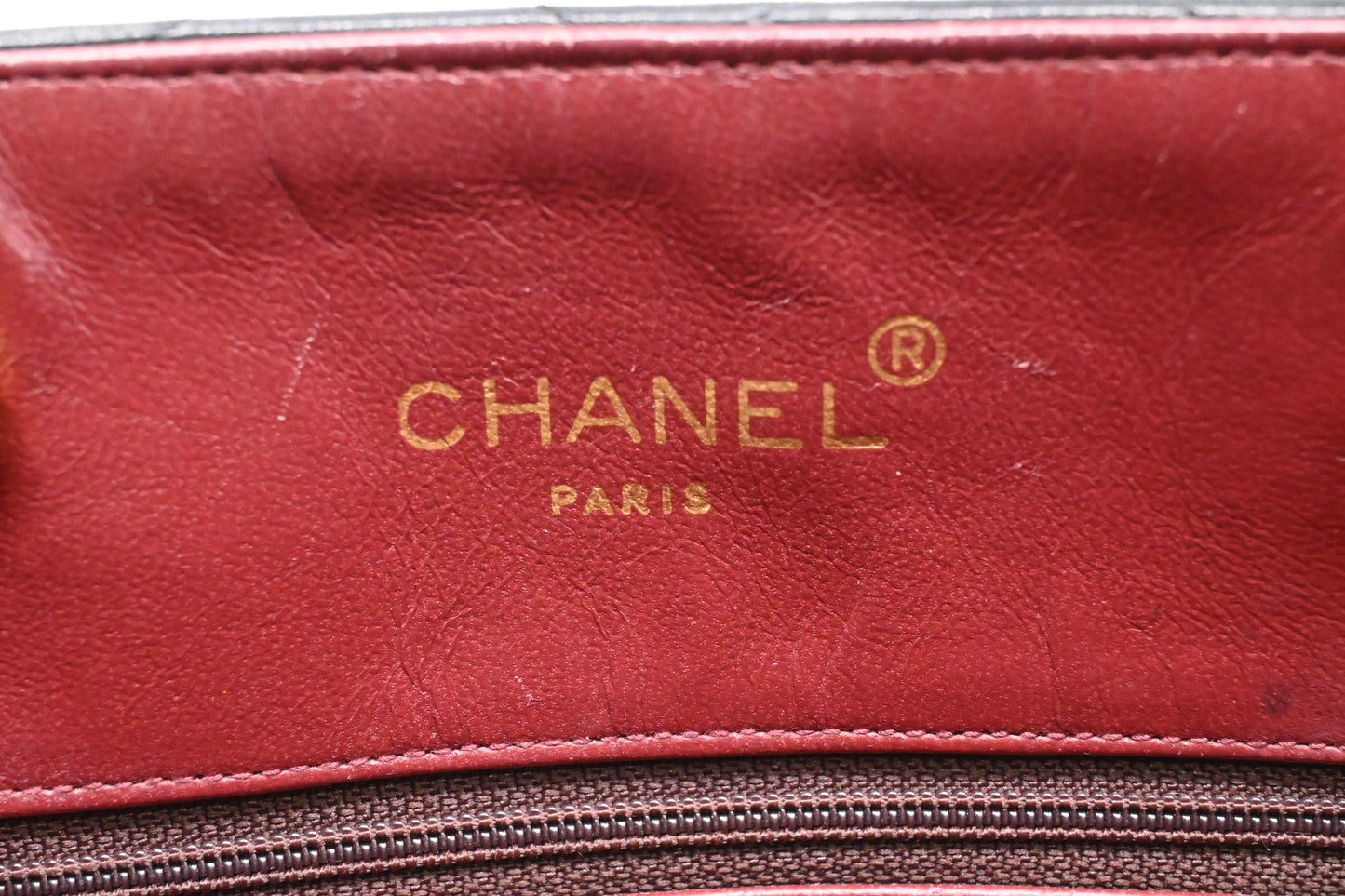 Chanel Shoulder Bag in Black Mattelassé Leather