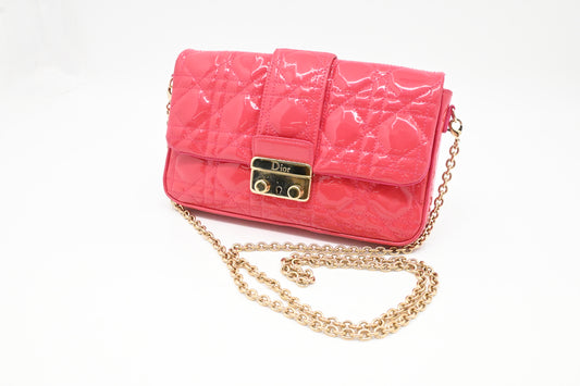 Dior Miss Dior in Pink Cannage Patent Leather