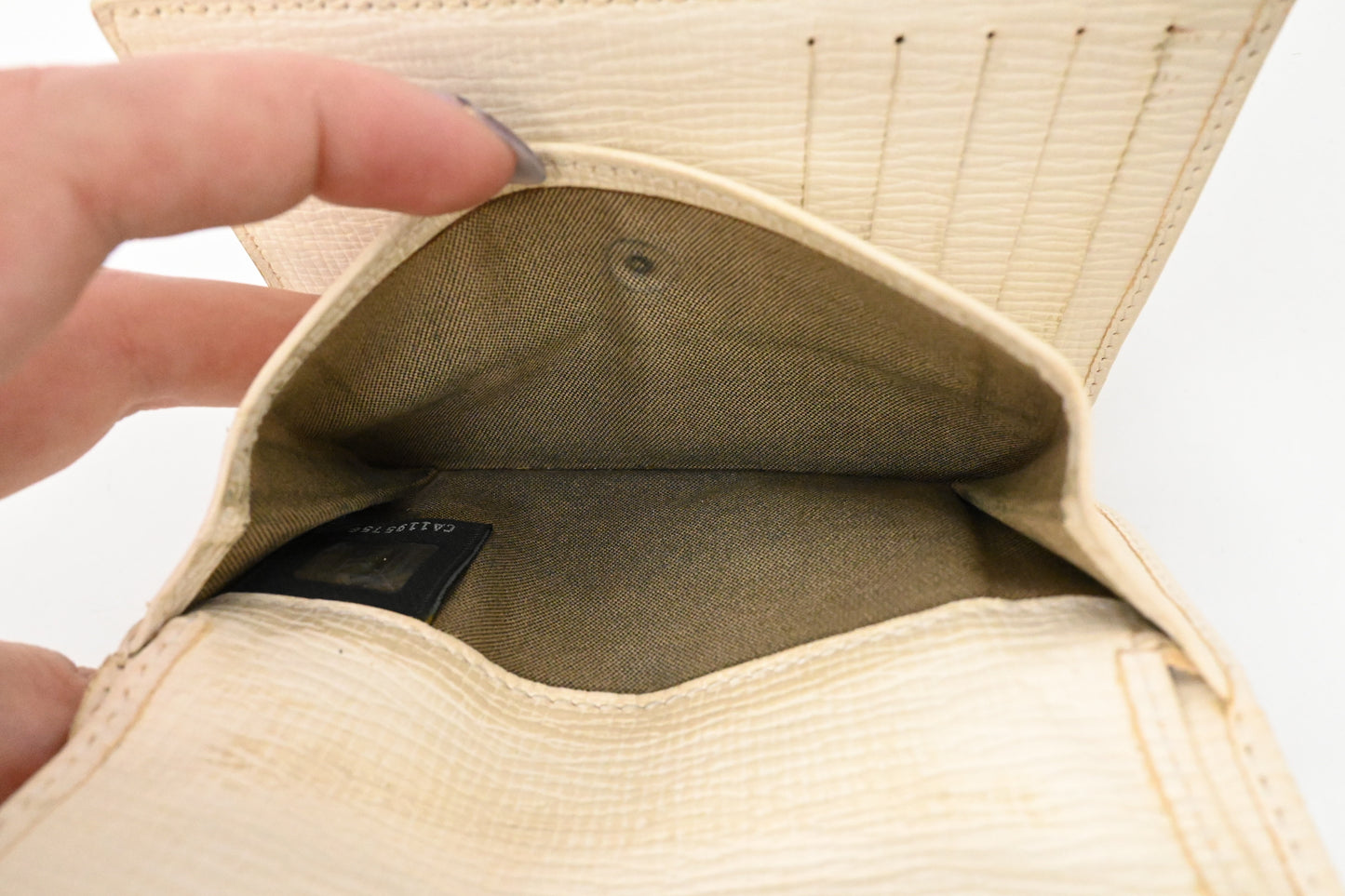 Fendi Compact Wallet in Mutlicolor FF Canvas