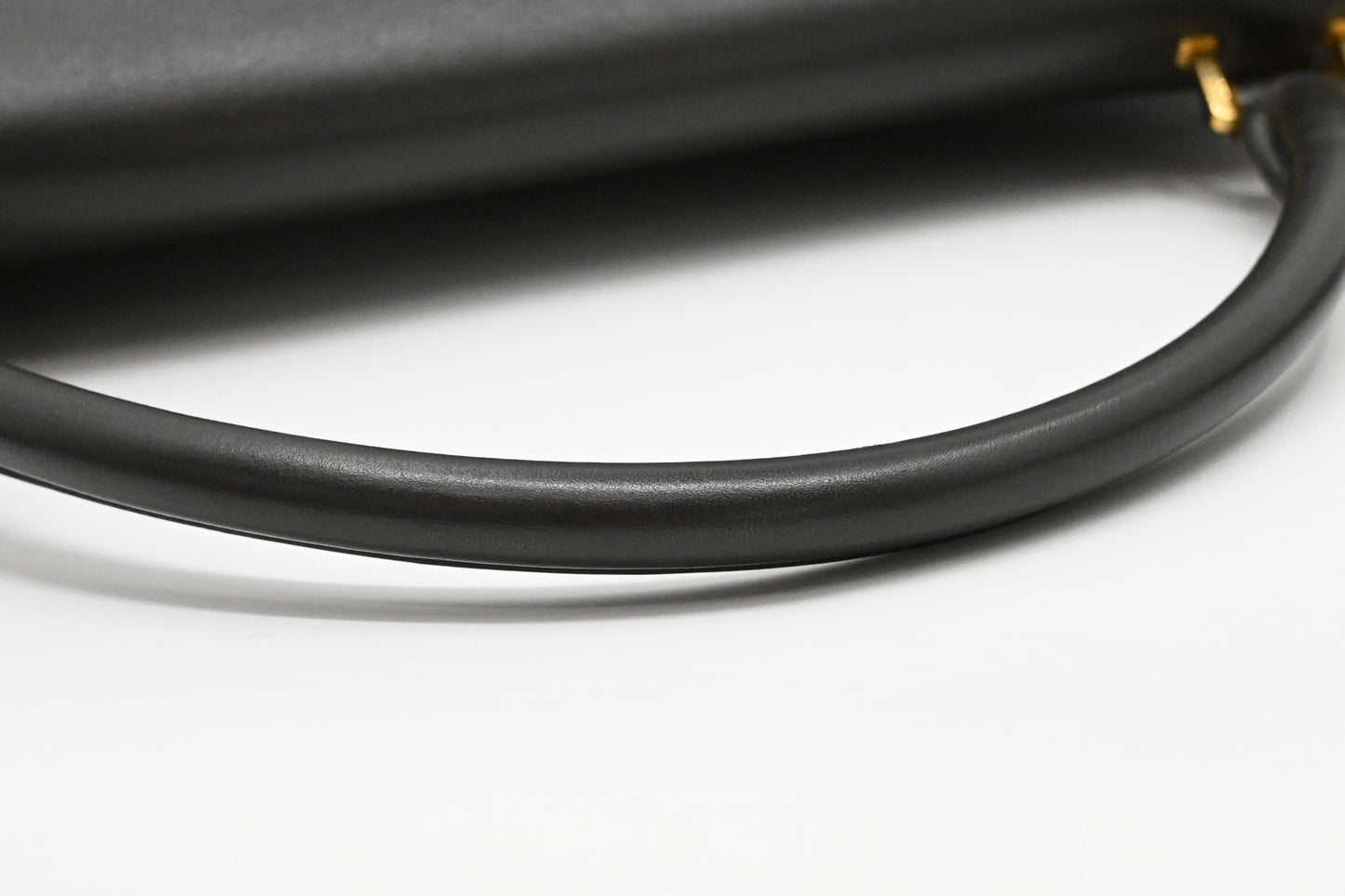 Celine Trapeze in Light Blue, Bordeaux, and Brown Leather