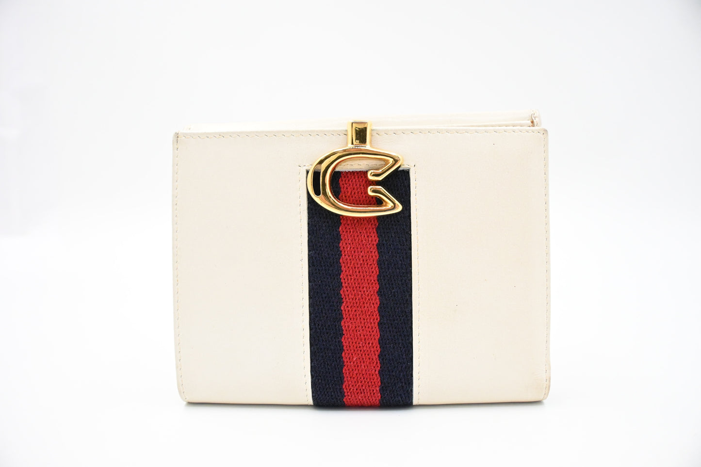 Gucci Wallet in White Leather