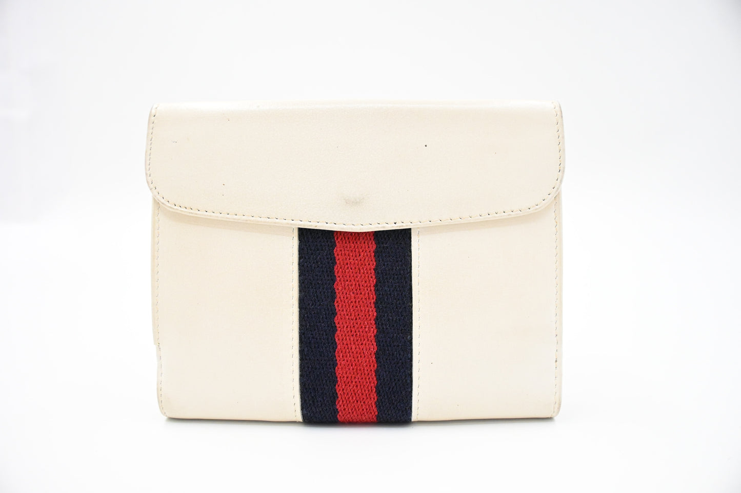 Gucci Wallet in White Leather