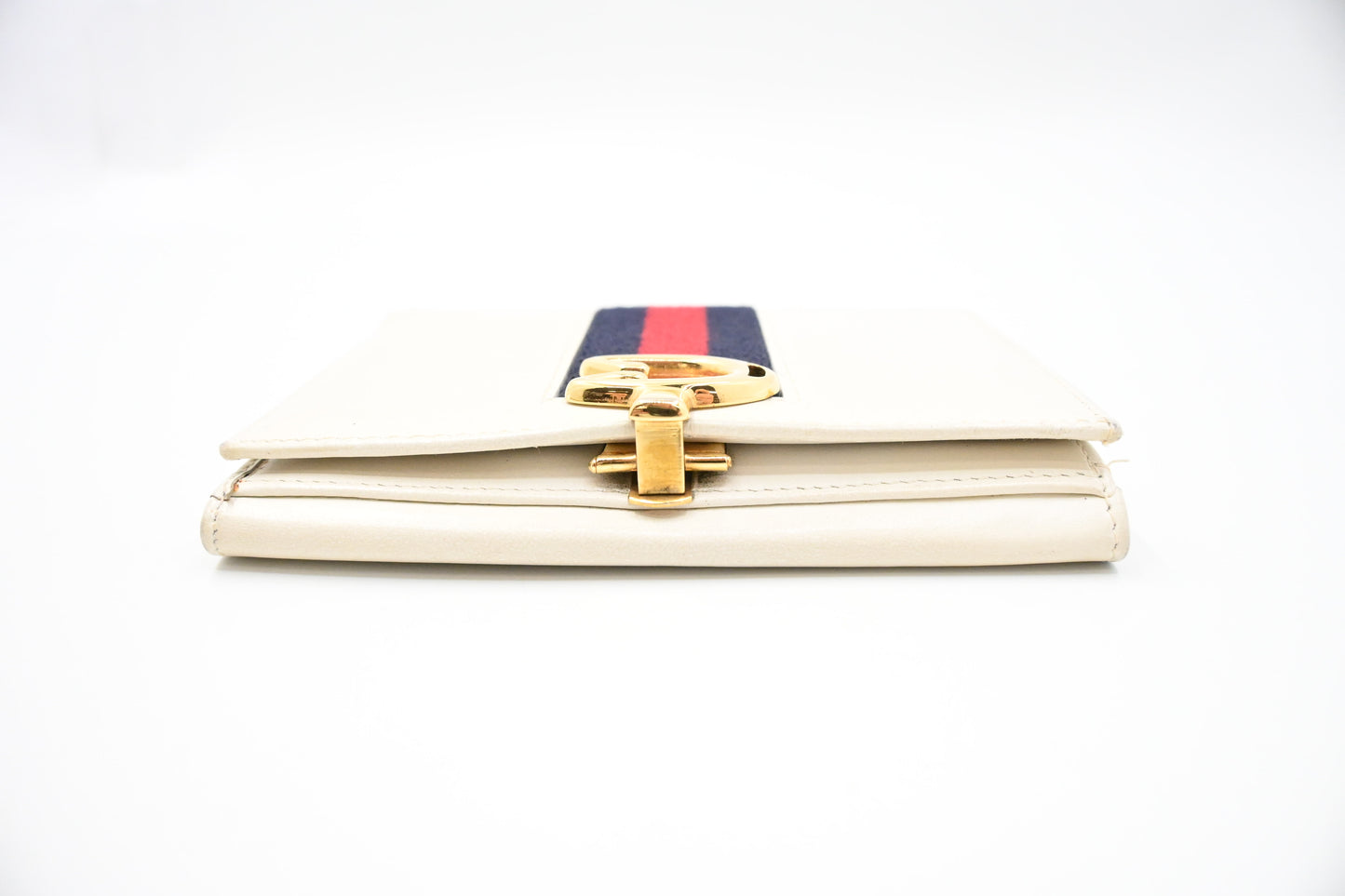 Gucci Wallet in White Leather