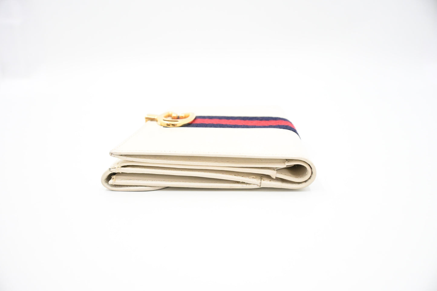 Gucci Wallet in White Leather