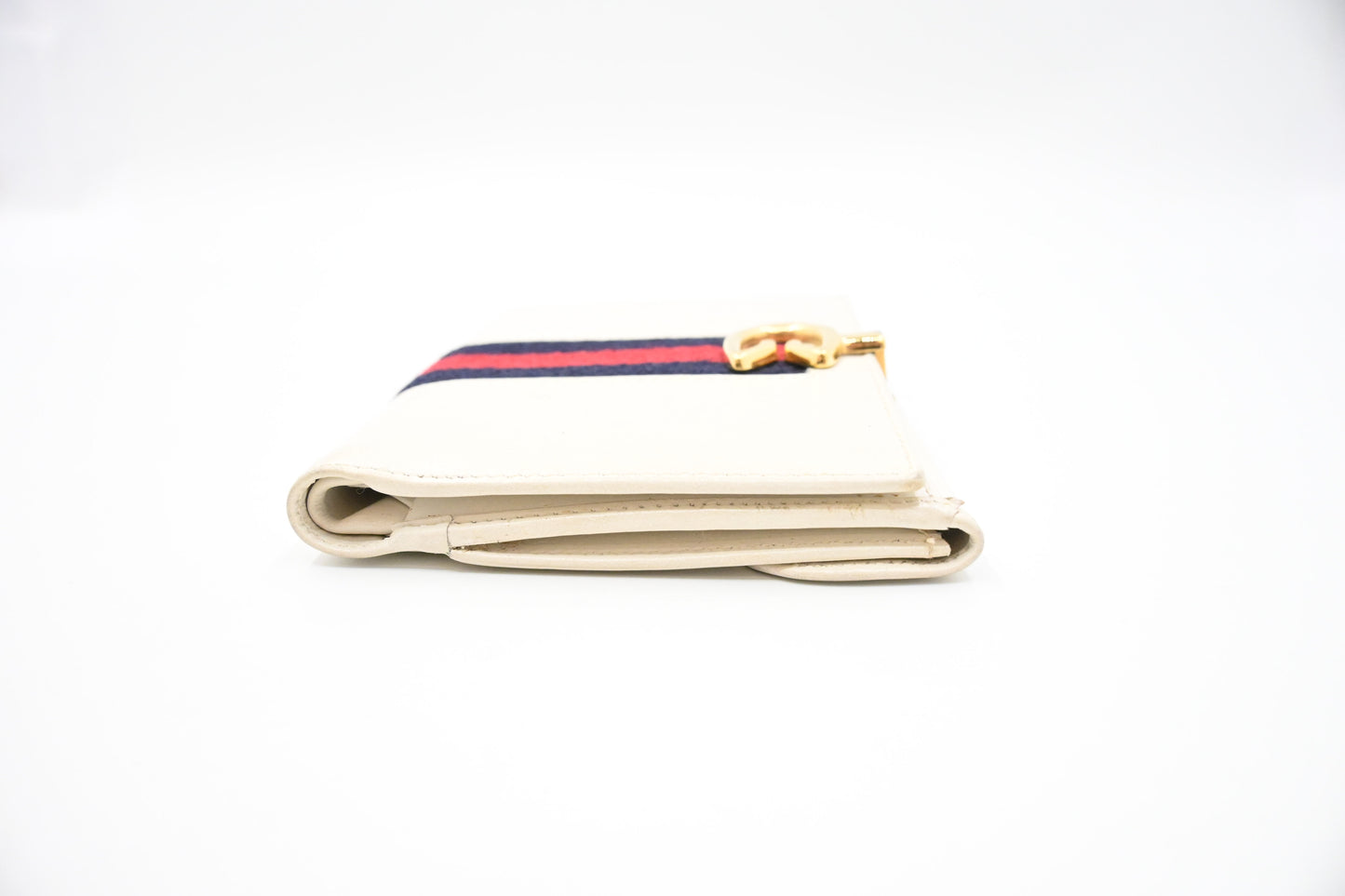 Gucci Wallet in White Leather