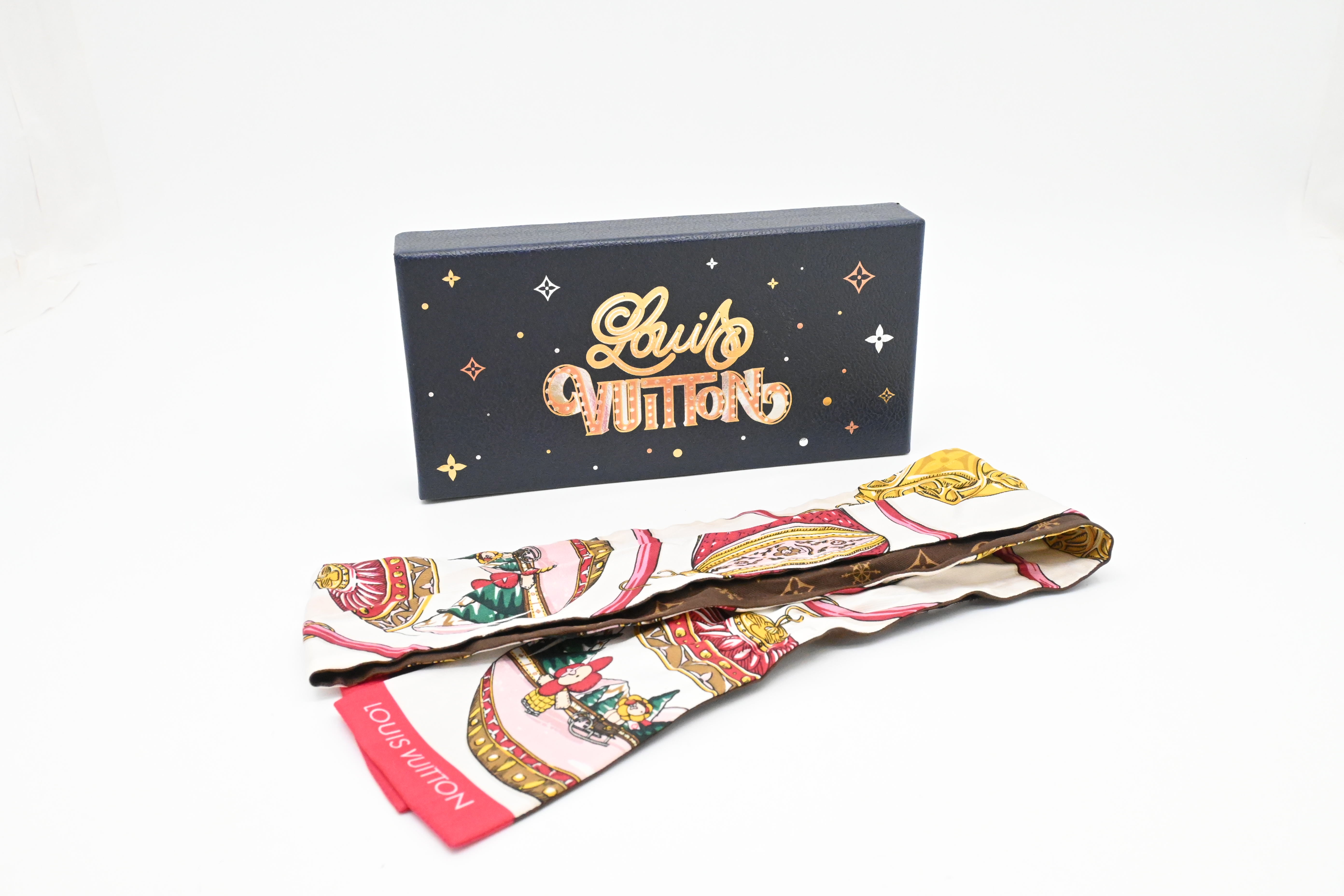 Louis Vuitton Christmas 2024 Vivienne Beandeau in Silk – Weekly