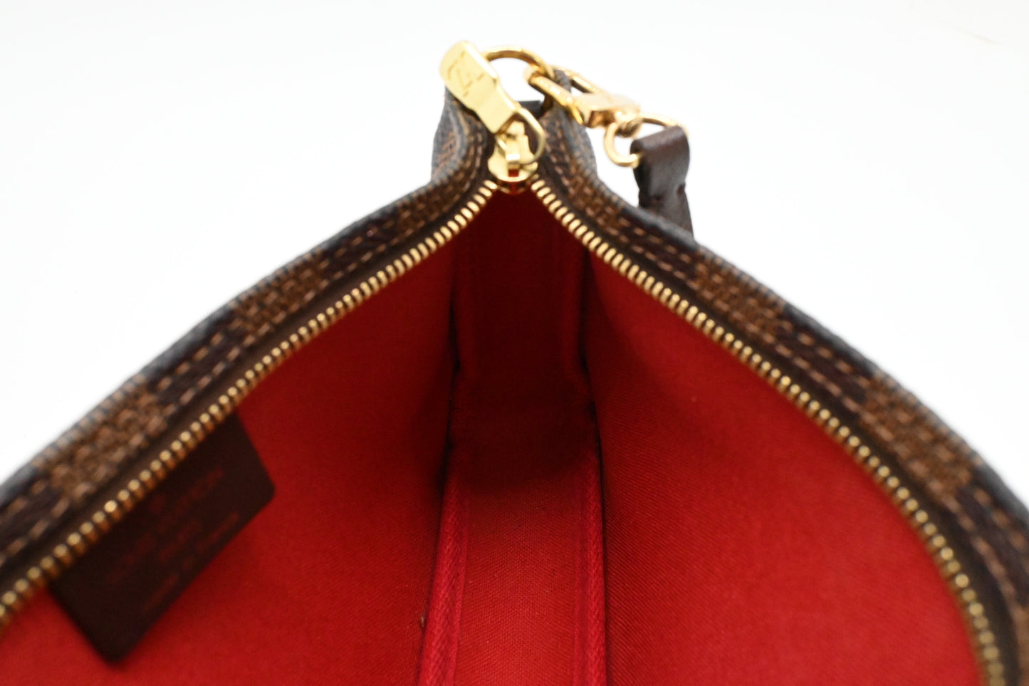 Louis Vuitton Navona Pochette Accessoires in Damier Ebene Canvas