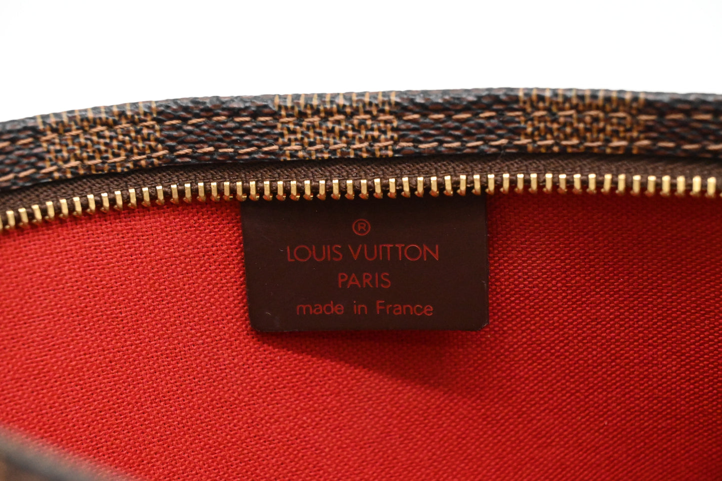 Louis Vuitton Navona Pochette Accessoires in Damier Ebene Canvas