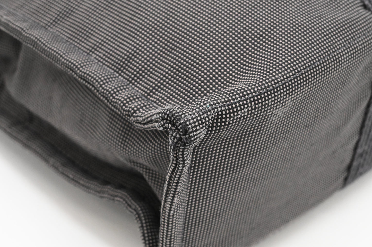 Hermes Herline Fourre-Tout MM in Grey Canvas