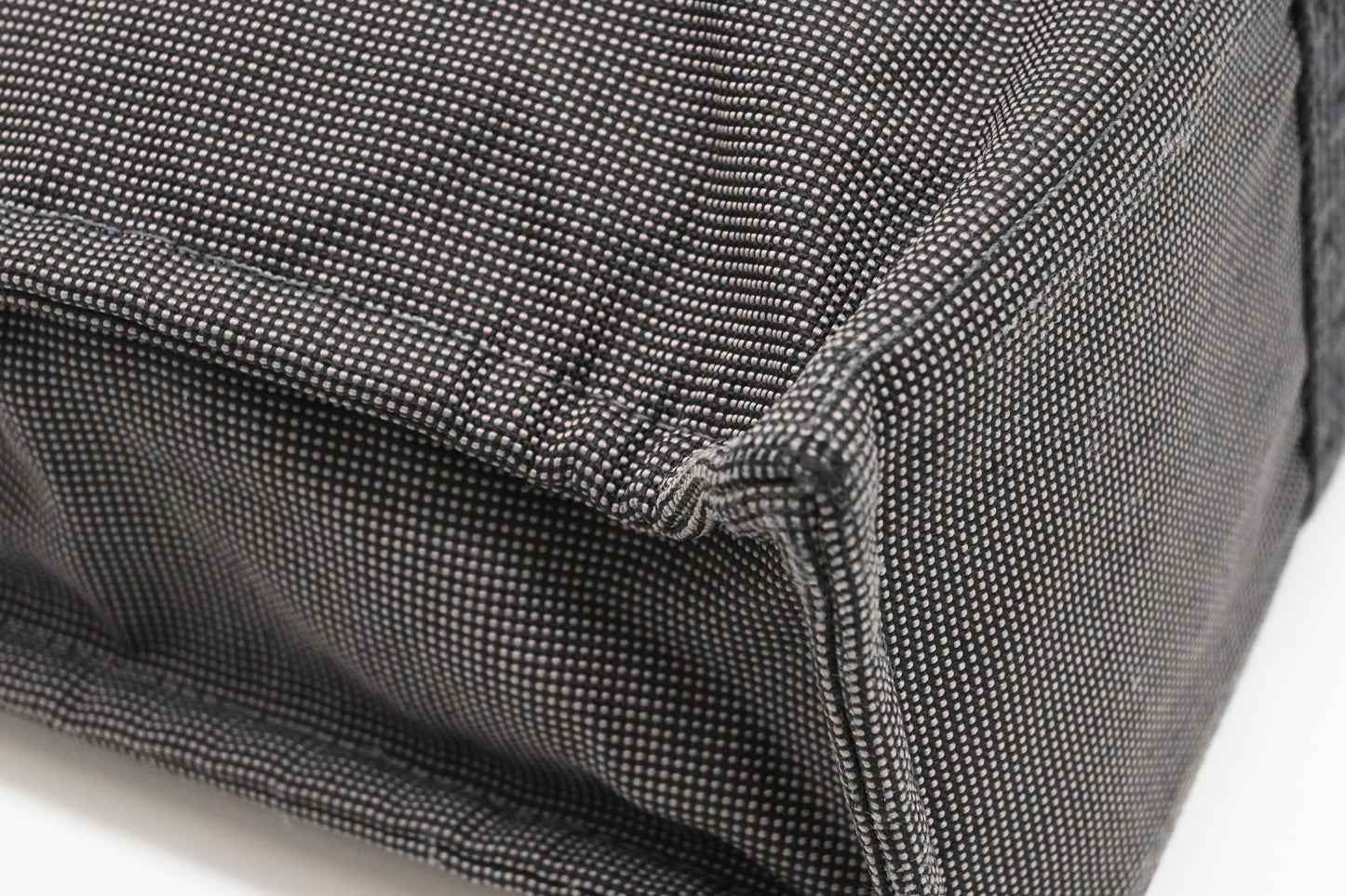 Hermes Herline Fourre-Tout MM in Grey Canvas