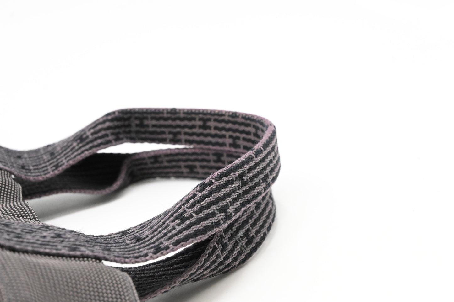 Hermes Herline Fourre-Tout MM in Grey Canvas