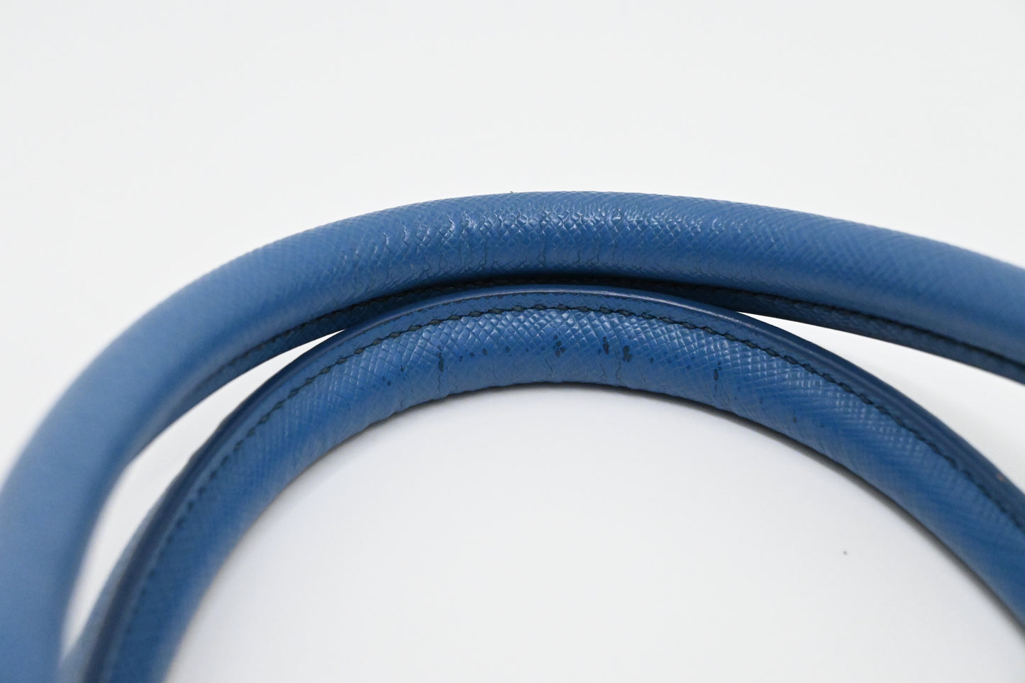 Prada Galleria Large in Blue Saffiano Leather