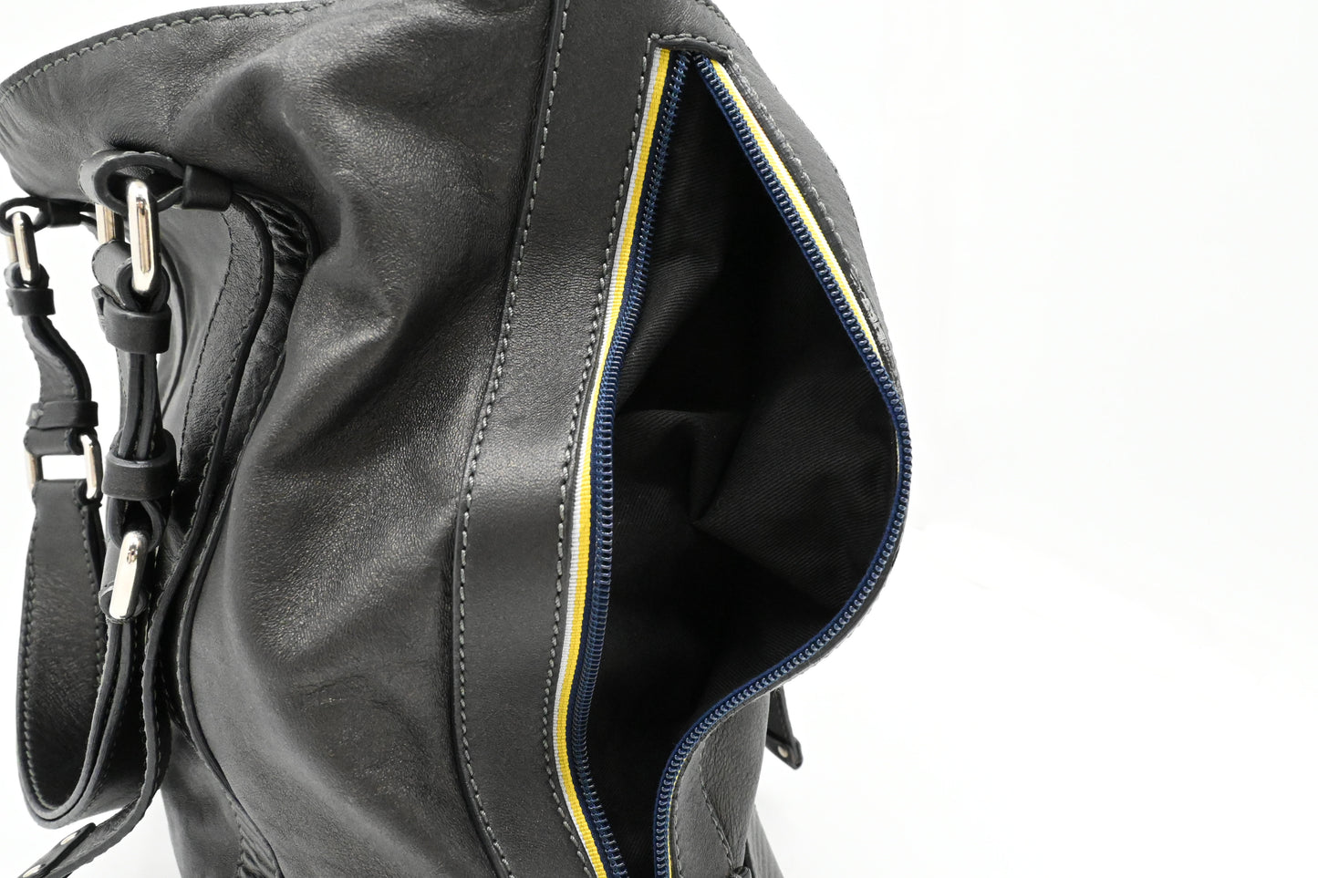 Chloe Patsy Tote in Black Leather
