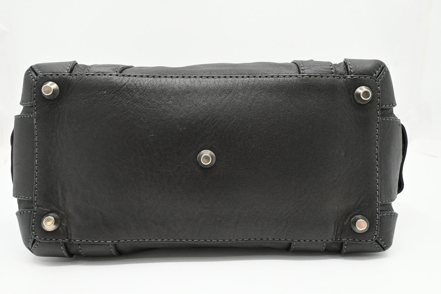Chloe Patsy Tote in Black Leather