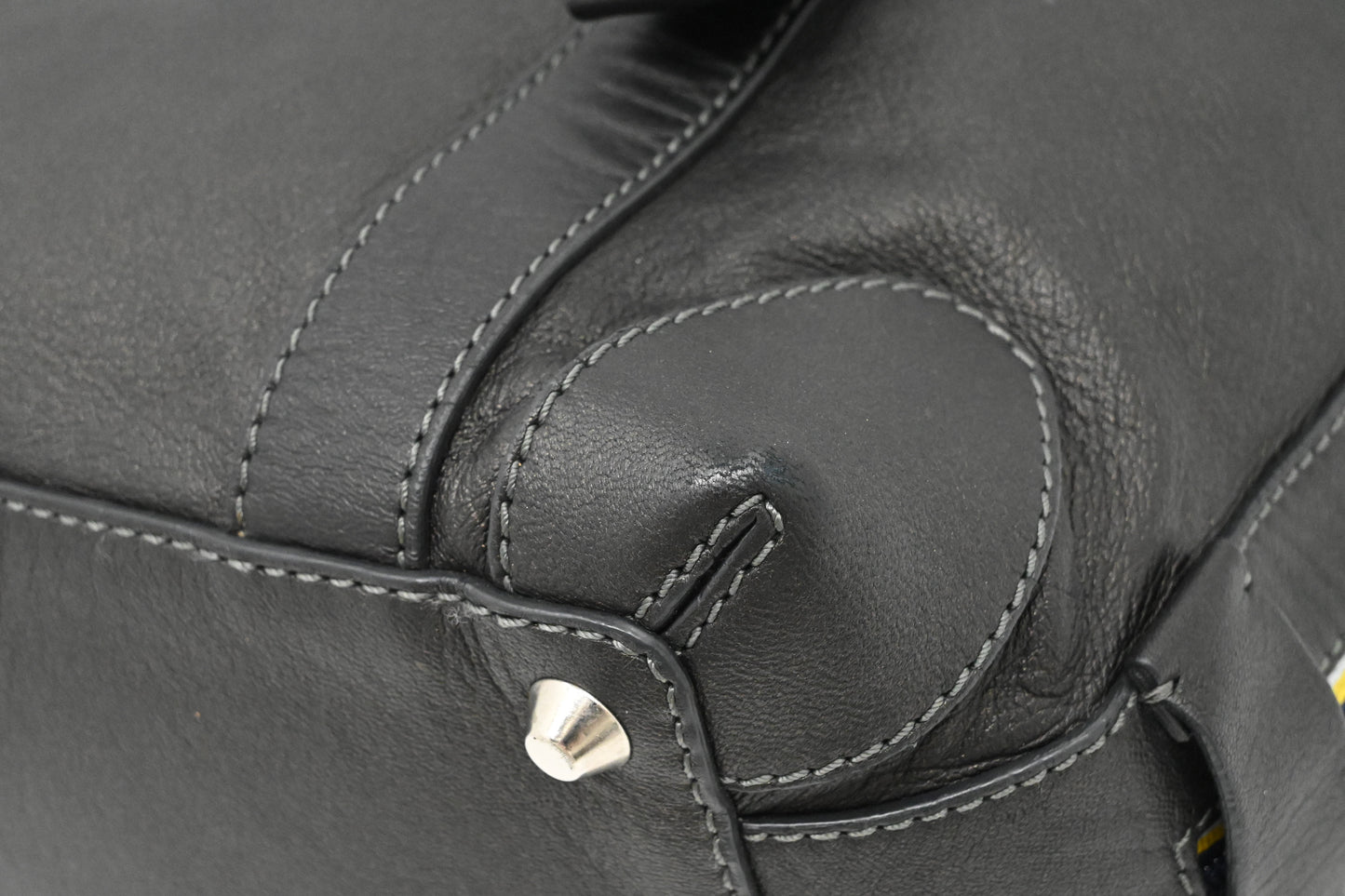 Chloe Patsy Tote in Black Leather