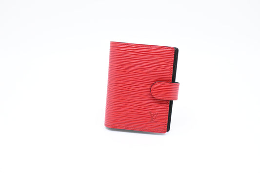 Louis Vuitton Mini Agenda in Red Epi Leather