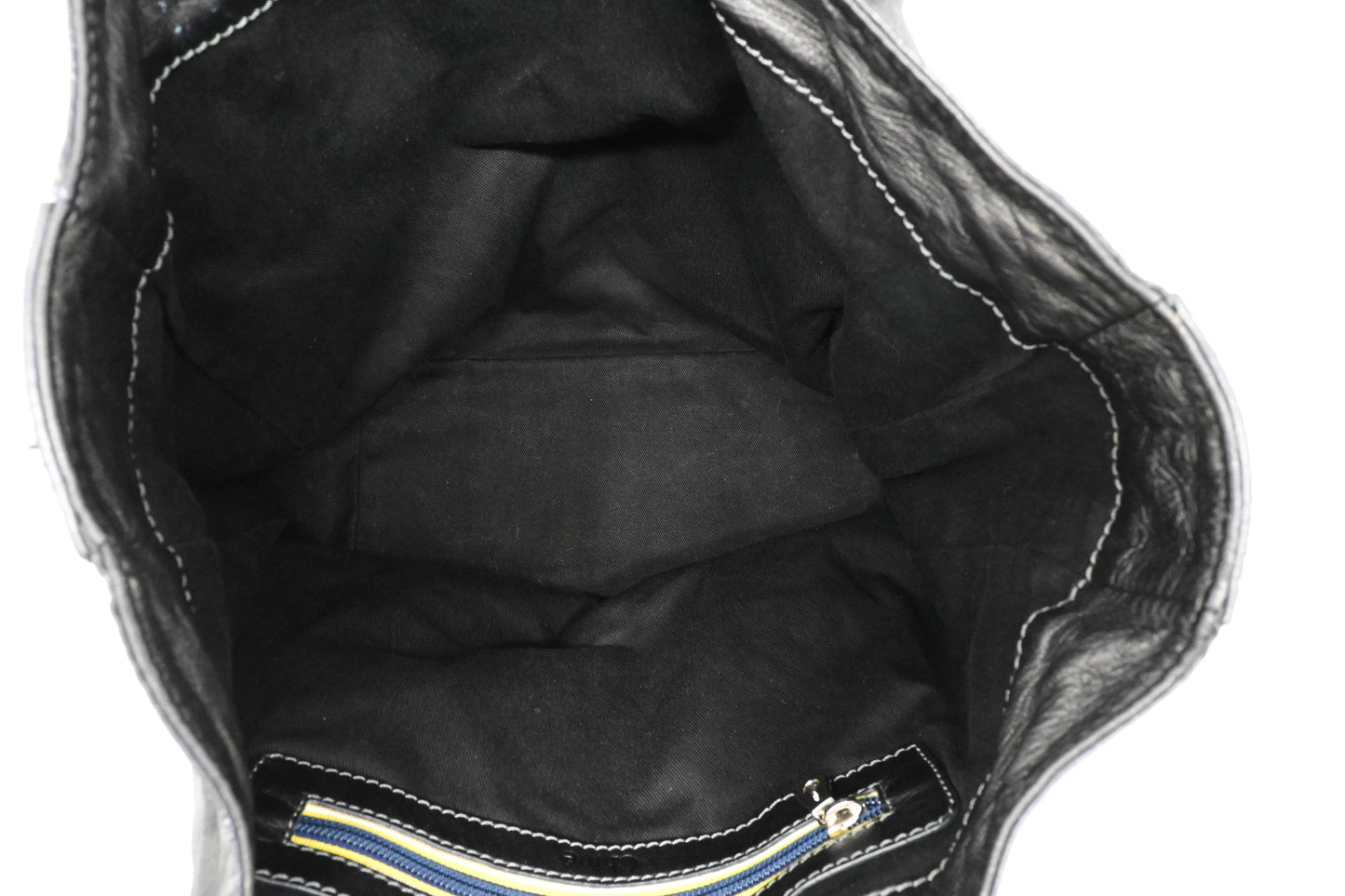 Chloe Patsy Tote in Black Leather