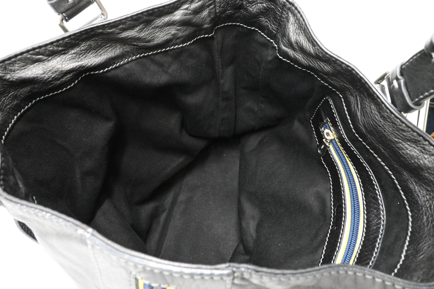 Chloe Patsy Tote in Black Leather