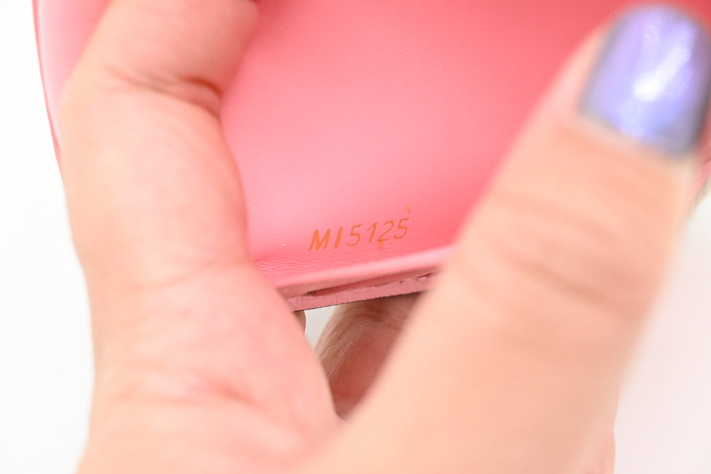 Louis Vuitton Steamer Long Wallet in Green, Pink and White Leather