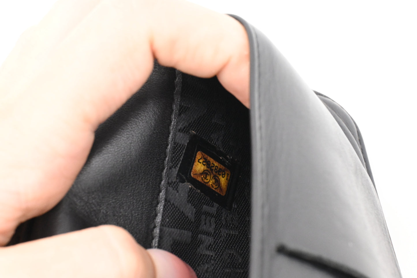 Chanel Long Wallet in Black Leather