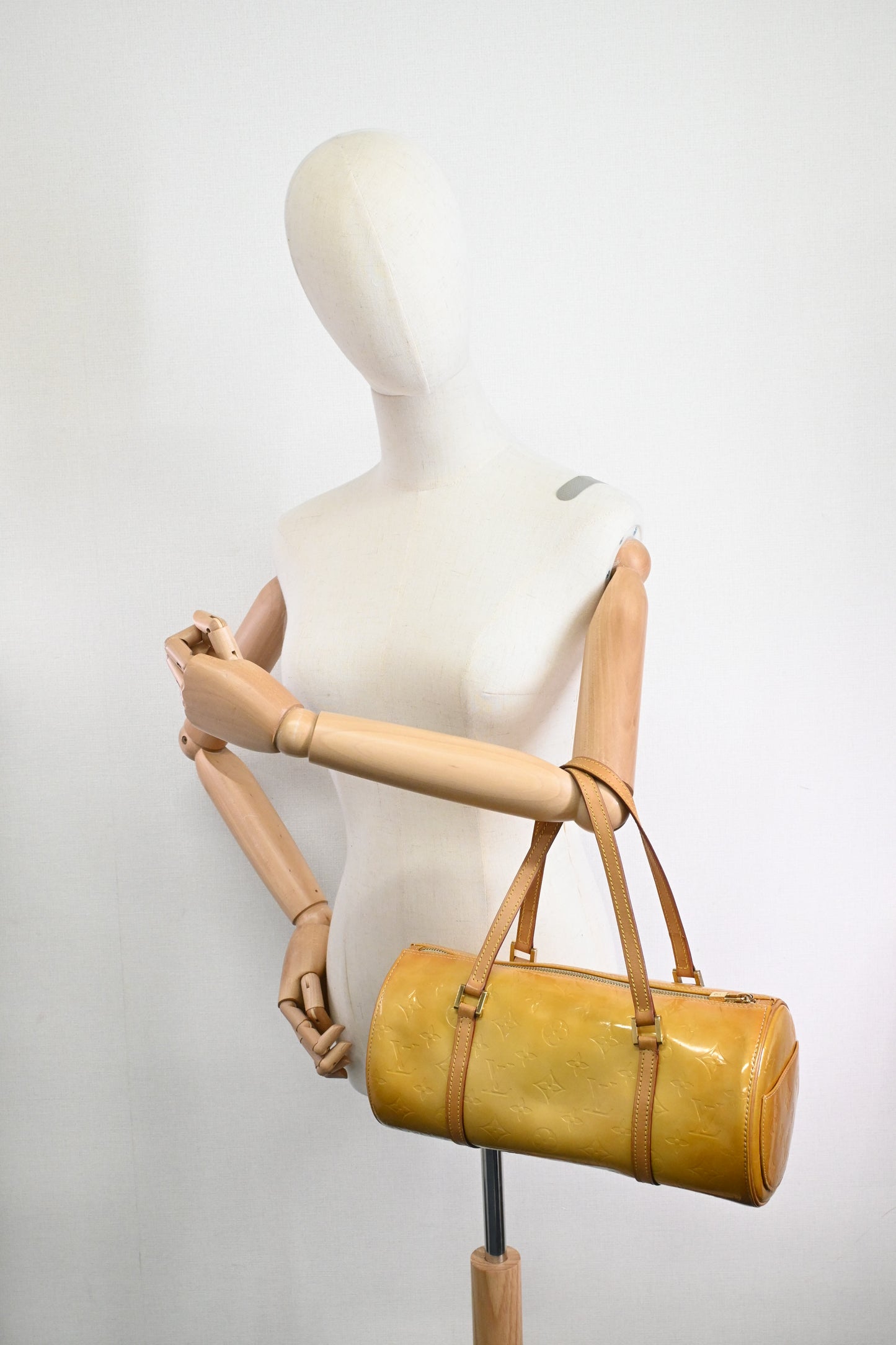 Louis Vuitton Bedford in Yellow Vernis Leather