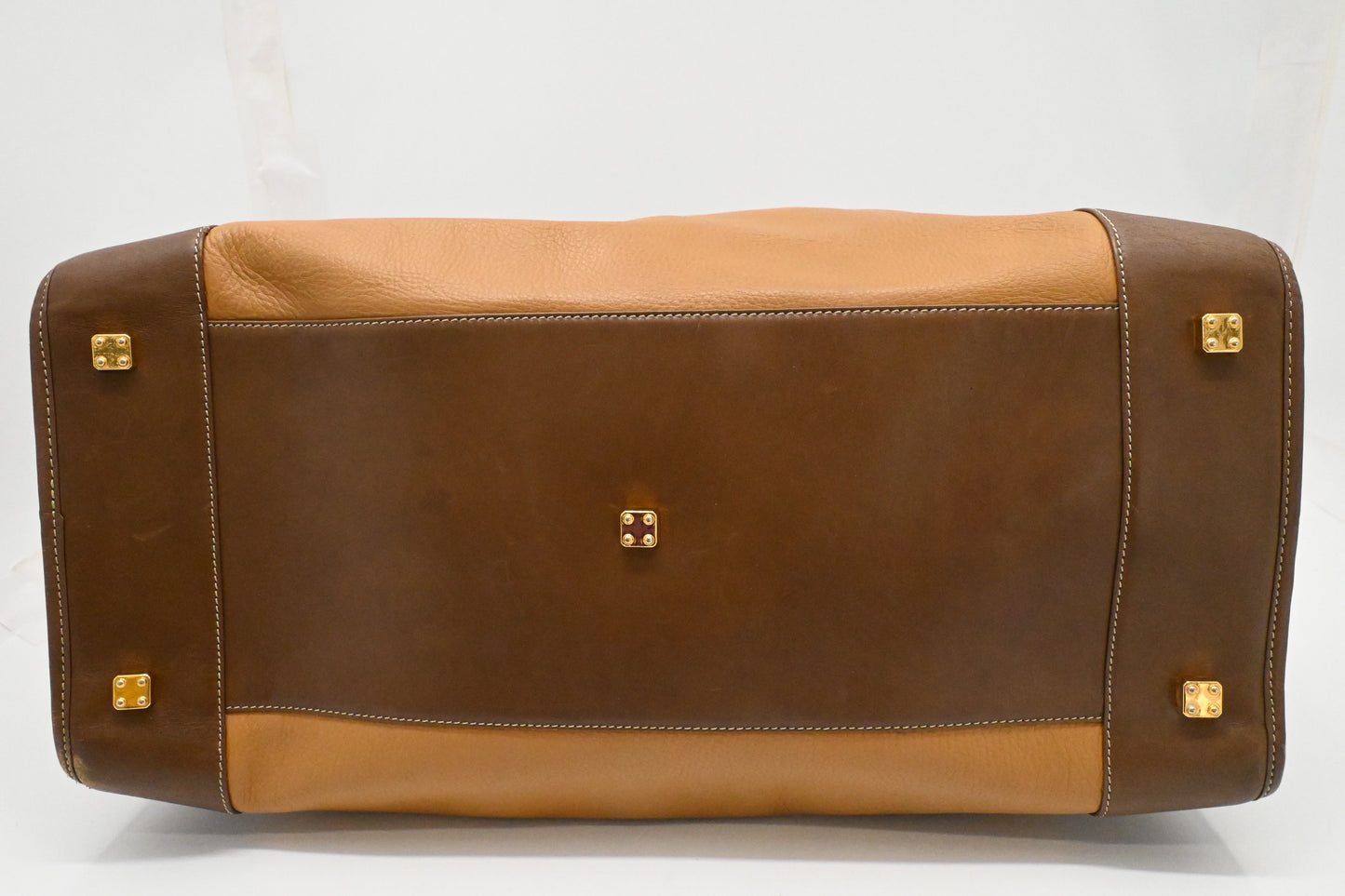 Loewe Amazona Travel Bag in Light Brown Leather