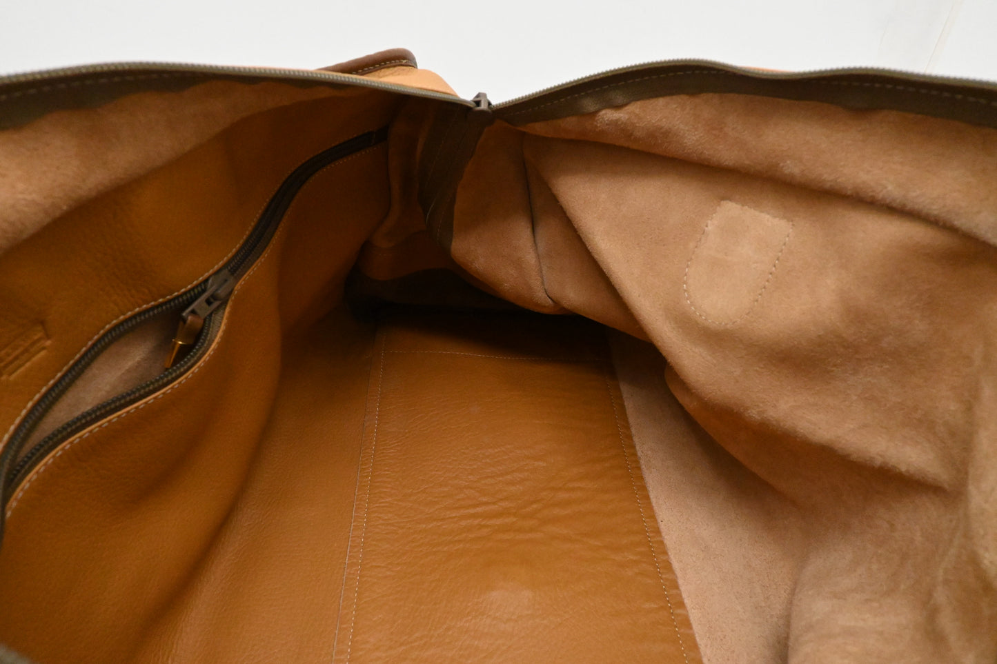 Loewe Amazona Travel Bag in Light Brown Leather