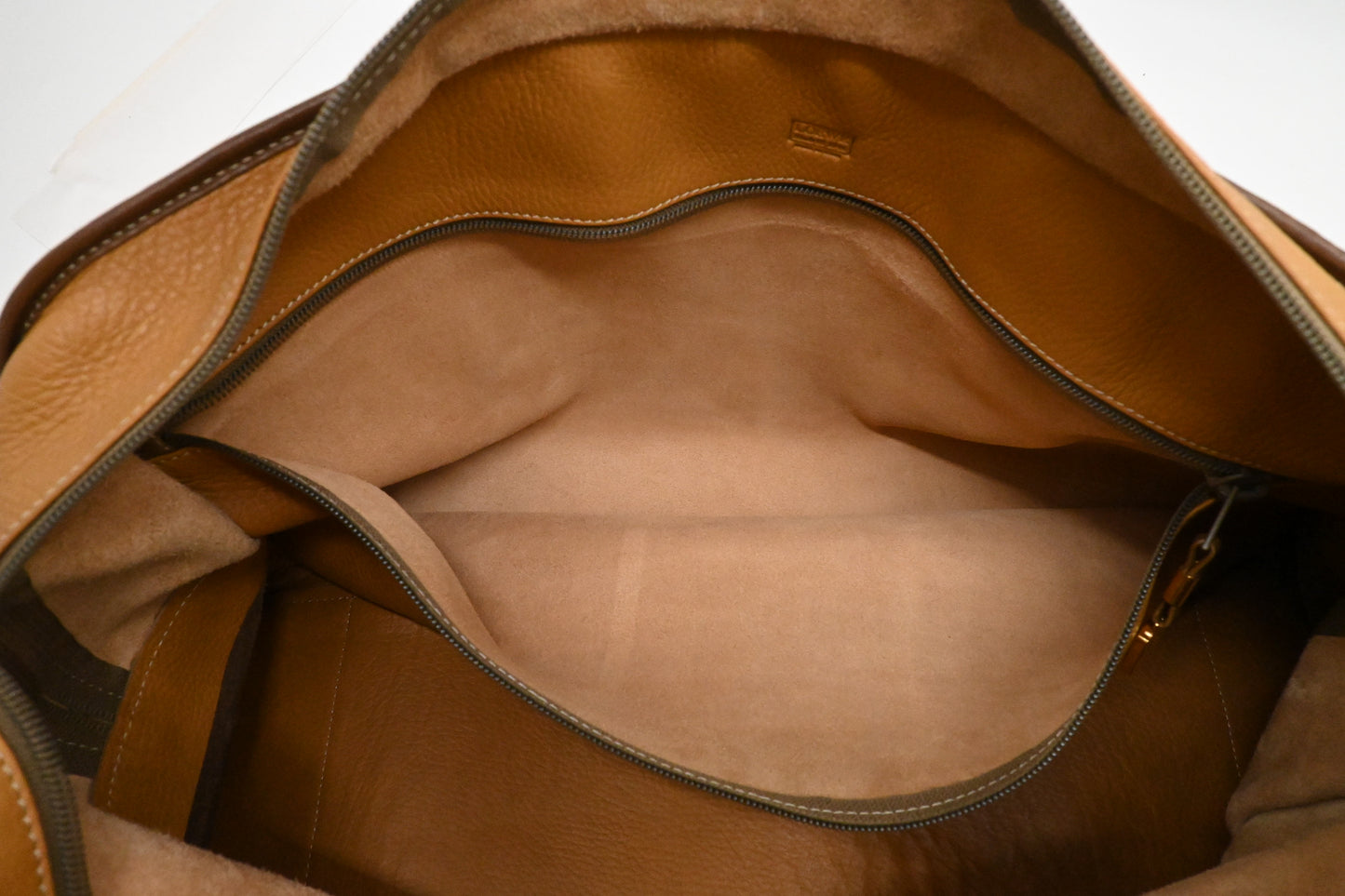 Loewe Amazona Travel Bag in Light Brown Leather