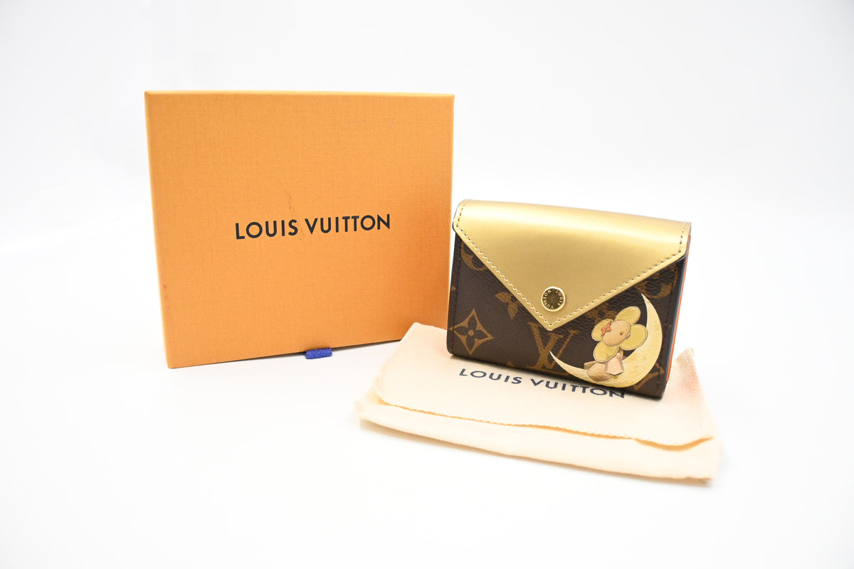 Louis Vuitton Vivienne Cards Set in Monogram Canvas and Gold Leather