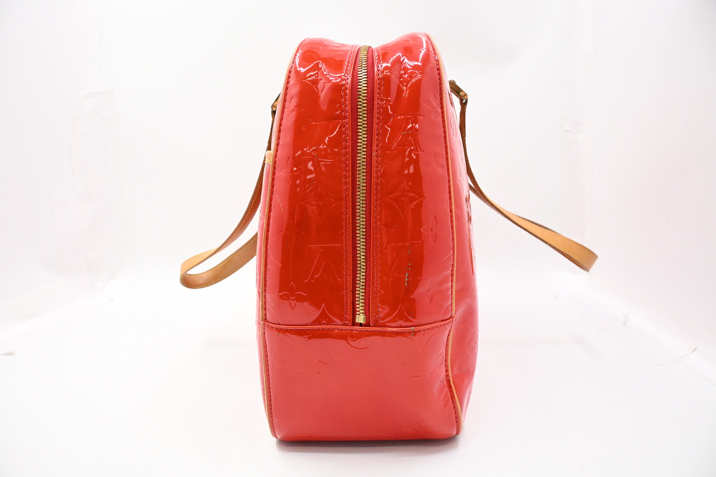 Louis Vuitton Sutton in Red Vernis Leather