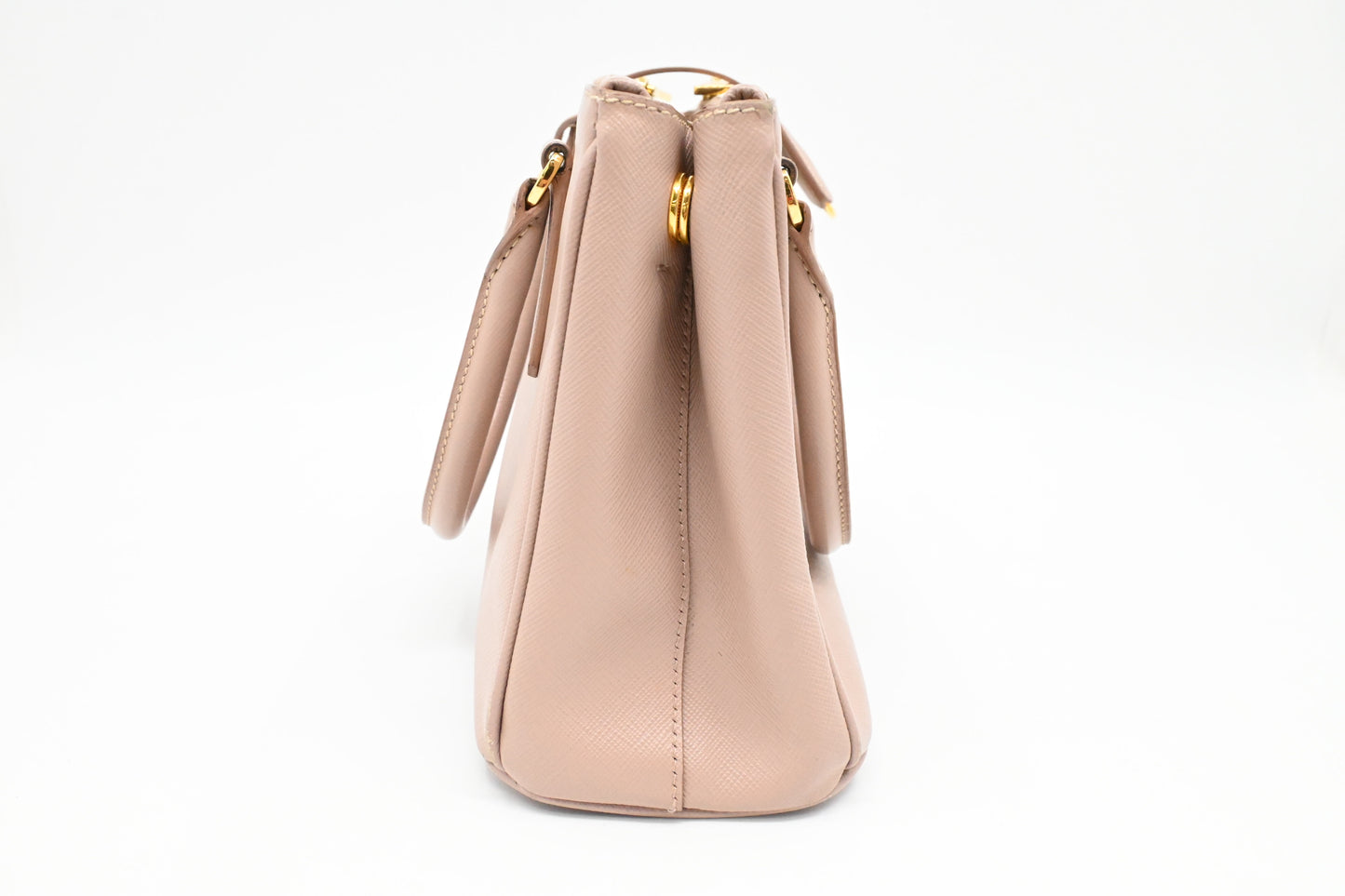 Prada Small Galleria in Pink Saffiano Leather