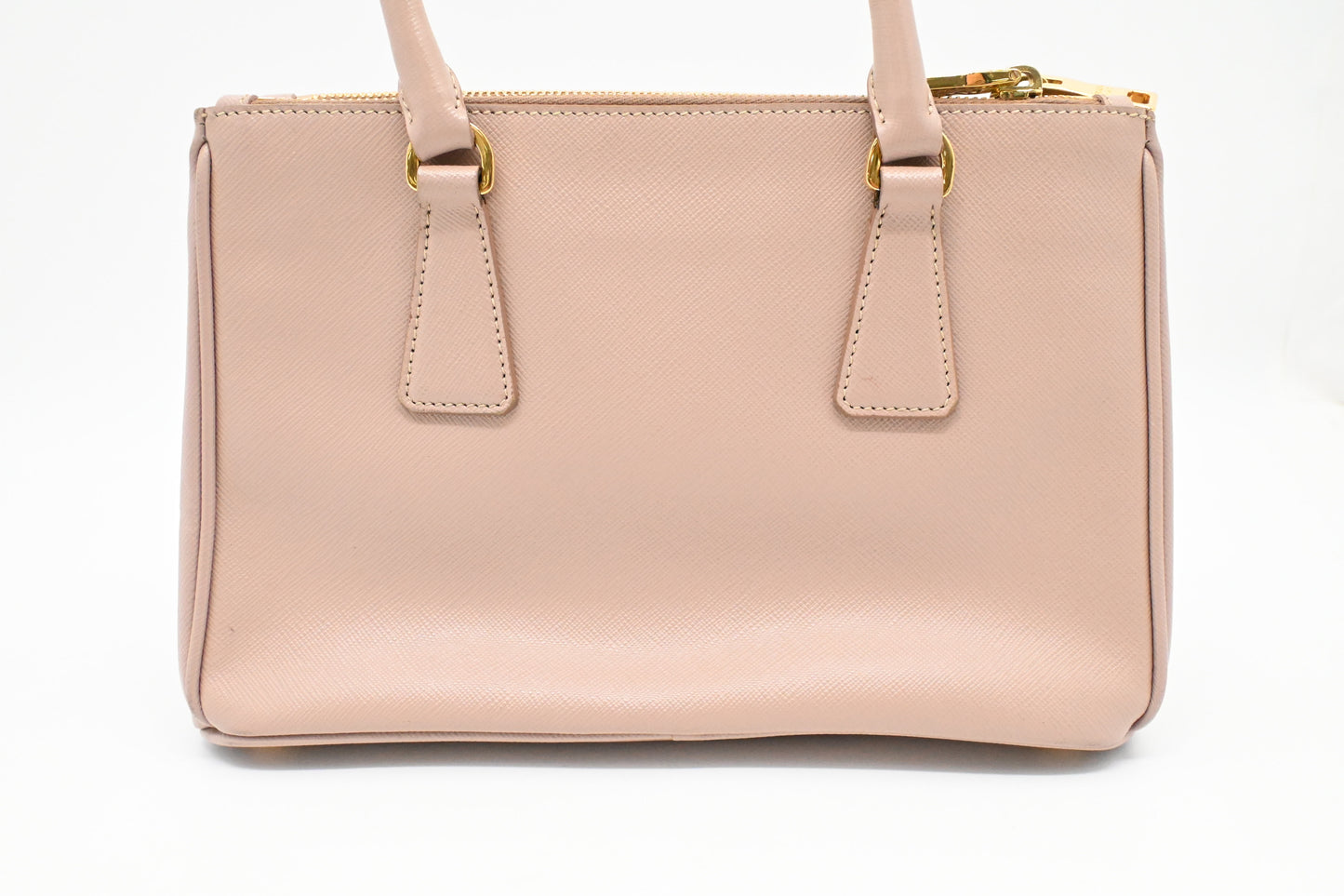 Prada Small Galleria in Pink Saffiano Leather