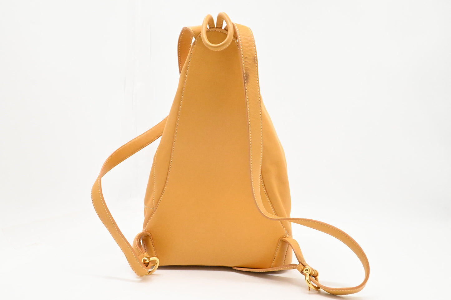Loewe Backpack in Yellow Leather