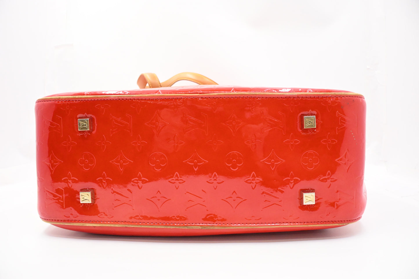 Louis Vuitton Sutton in Red Vernis Leather