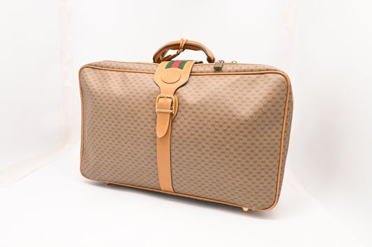Gucci Suitcase in Micro GG Canvas