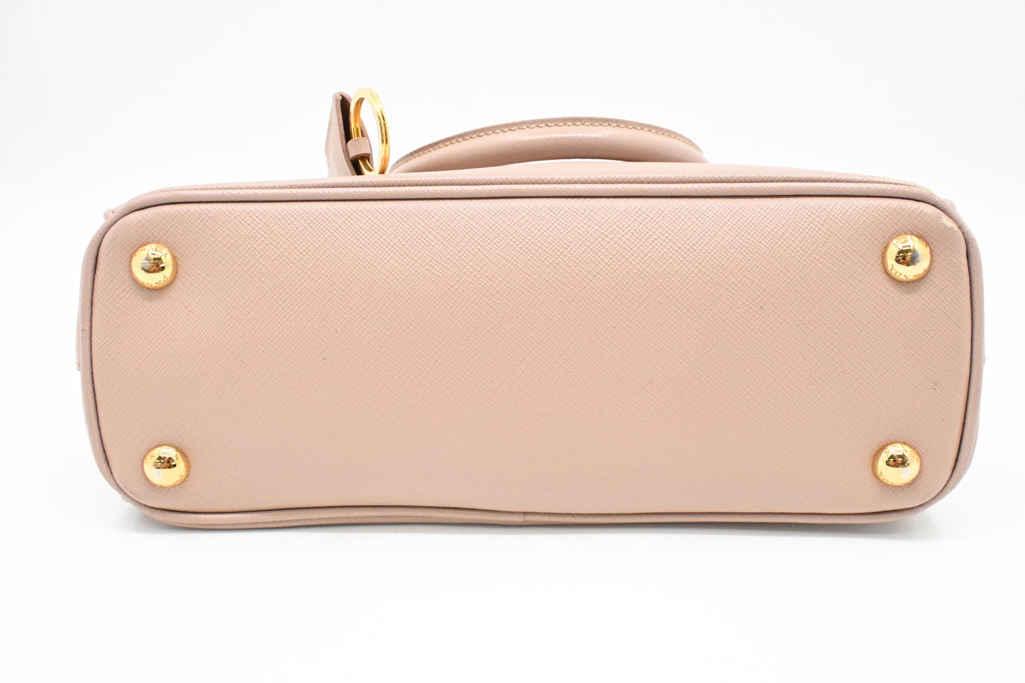Prada Small Galleria in Pink Saffiano Leather