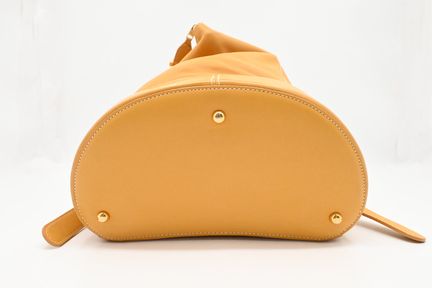 Loewe Backpack in Yellow Leather