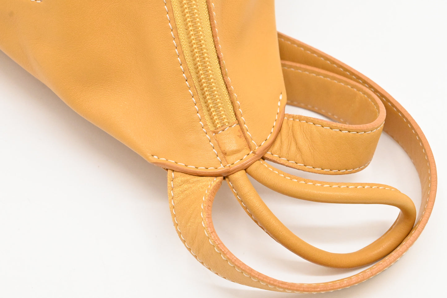Loewe Backpack in Yellow Leather