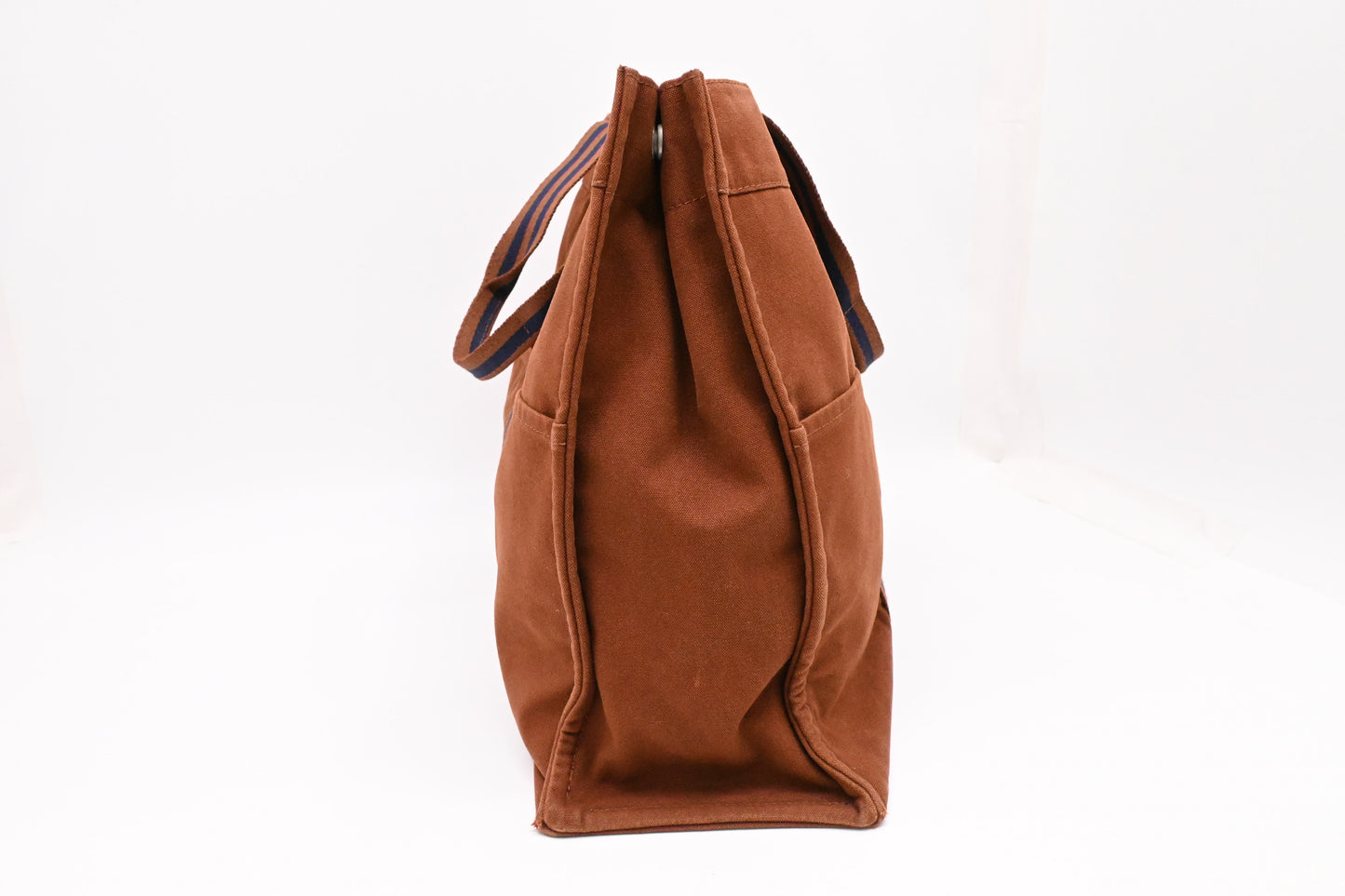 Hermes Fourre-Tout GM in Brown Canvas