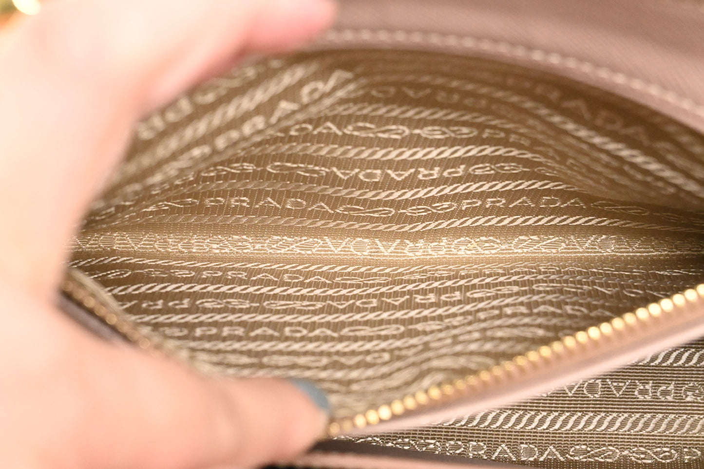 Prada Small Galleria in Pink Saffiano Leather