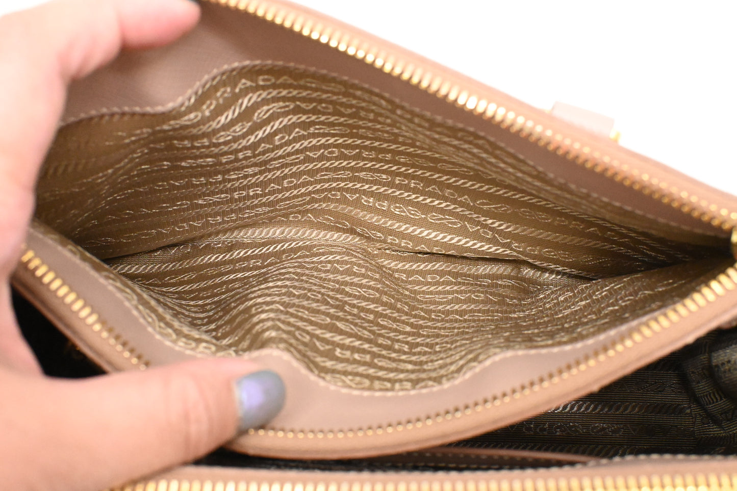 Prada Small Galleria in Pink Saffiano Leather