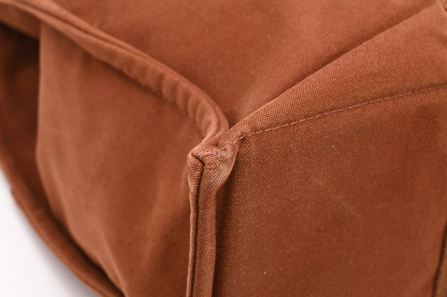 Hermes Fourre-Tout GM in Brown Canvas