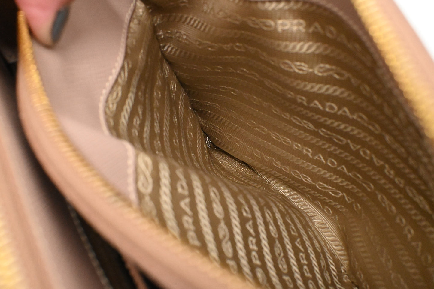 Prada Small Galleria in Pink Saffiano Leather