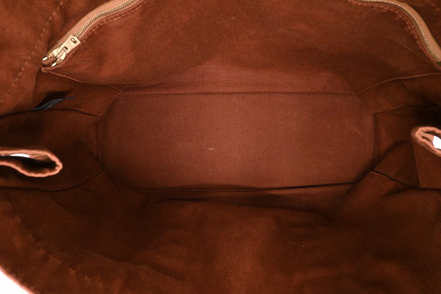 Hermes Fourre-Tout GM in Brown Canvas